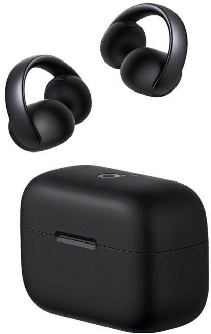 soundcore Aero Clip 開放式藍牙耳夾耳機, A3388, 黑色