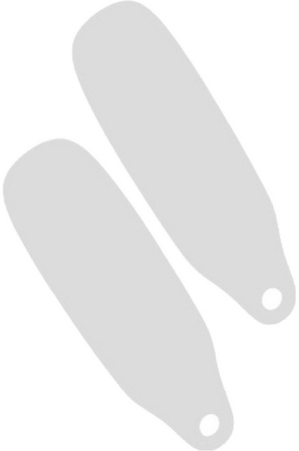 링크코드 방수 실리콘 손목 보호대 양손착용 세트, 투명, 2세트