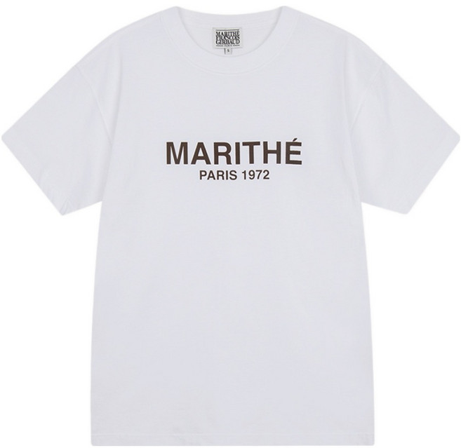 마리떼프랑소와저버 남녀공용 REGULAR LOGO 티셔츠