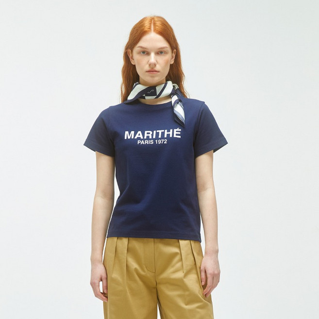 MaritheFrancoisGirbaud 女款 REGULAR LOGO TEE