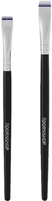 아던샵 속눈썹펌 전용 브러시 2종 세트, 1세트, 혼합색상