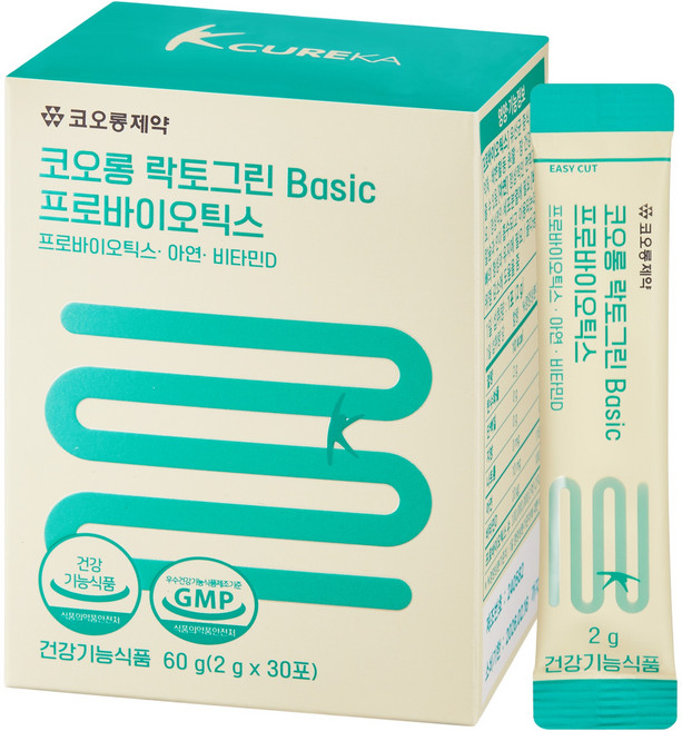 KOLON PHARMA Kolon Lacto-Green 益生菌 30入, 60g, 1個