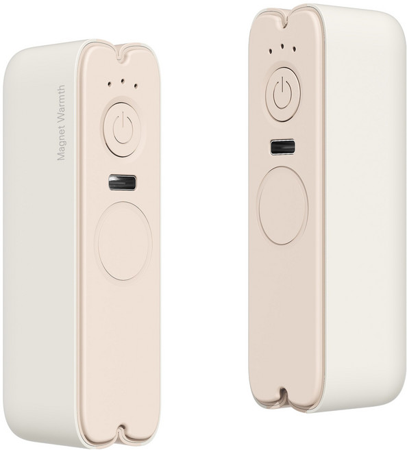 모란카노 마그네틱 듀얼 손난로 6000mAh, 혼합색상, MHW-3000