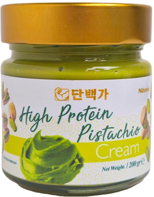 Danbakga 高蛋白開心果醬, 200g, 1個