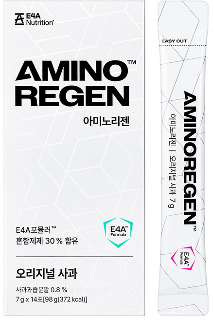 이포에이 아미노리젠 아미노산 포뮬러 오리지널 사과 14p, 98g, 1개