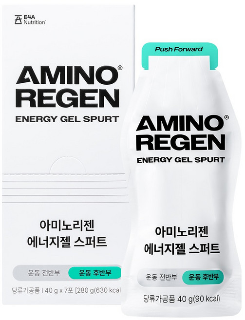 E4a Amino Rezen 能量凝膠 爆發極後半段 增強 7入, 280g, 1個