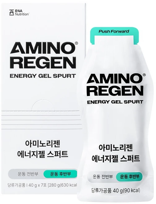 이포에이 아미노리젠 에너지젤 스퍼트 극후반 부스팅 7p, 280g, 1개 - 쿠팡