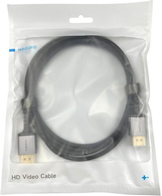 HAGiBiS 海備思 DP轉HDMI 1.4版8K 60Hz/240Hz 電競影音傳輸線, 1個, 3m