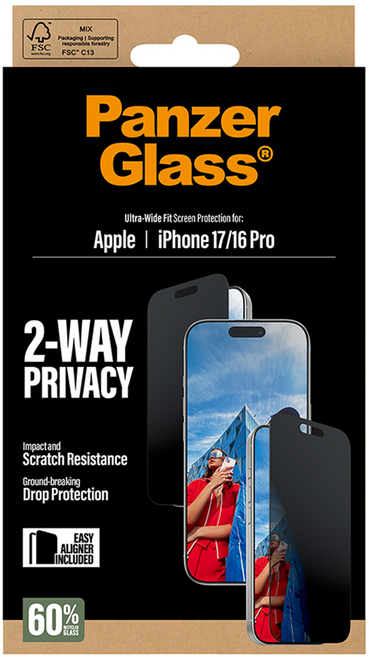 PanzerGlass 防窺玻璃保貼, 1個