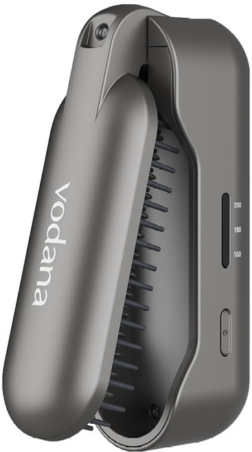 보다나 이지 업 헤어스타일러 플립 고데기, 차콜그레이, HI41