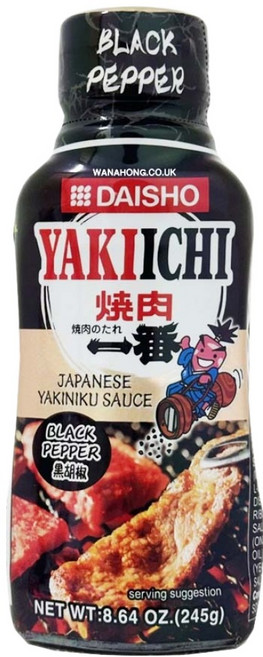 다이쇼 야키이치 야키니쿠 블랙페퍼 소스, 245g, 1개