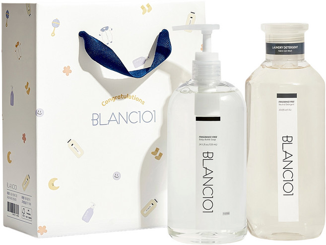 블랑101 출산선물 2종 세트, 1세트