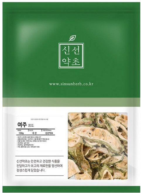 Sinsunherb 韓國產乾燥 sliced 苦瓜, 150g, 1個