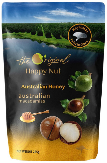 디오리지널 해피넛 허니 마카다미아, 225g, 1개
