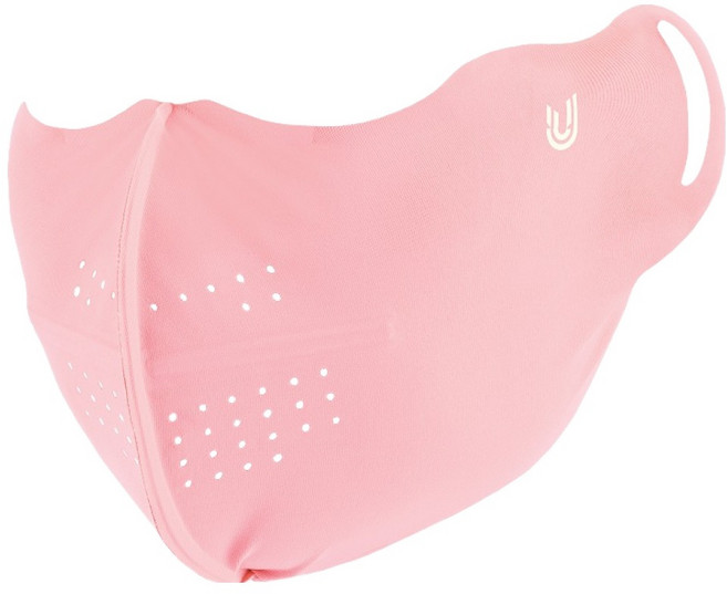 유투스포츠 MS3 스탠다드 라이프스타일프로 자외선차단 스포츠 마스크, 파스텔 핑크, 1개