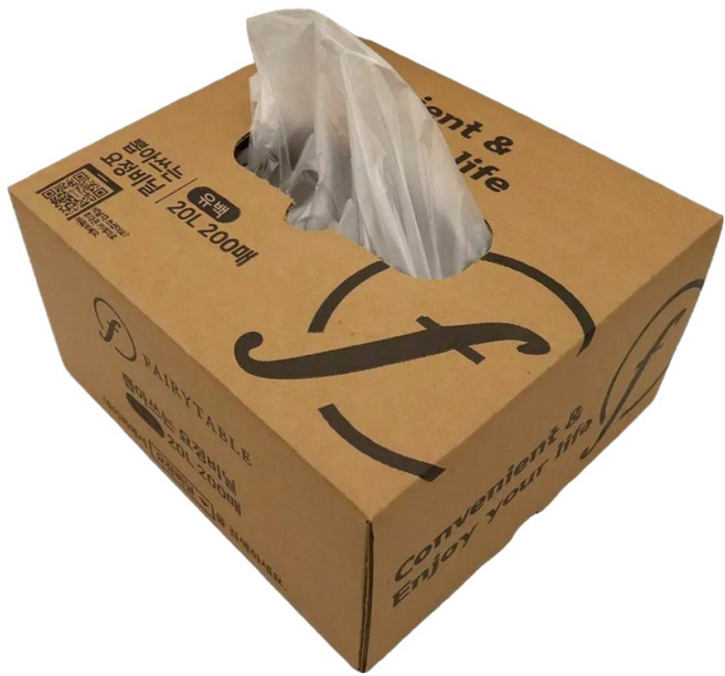 요정비닐 뽑아쓰는 200p, 20L, 1개