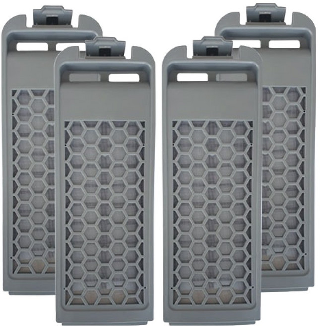 넥스템 삼성 다이아몬드 세탁기 거름망 호환 필터, 4개