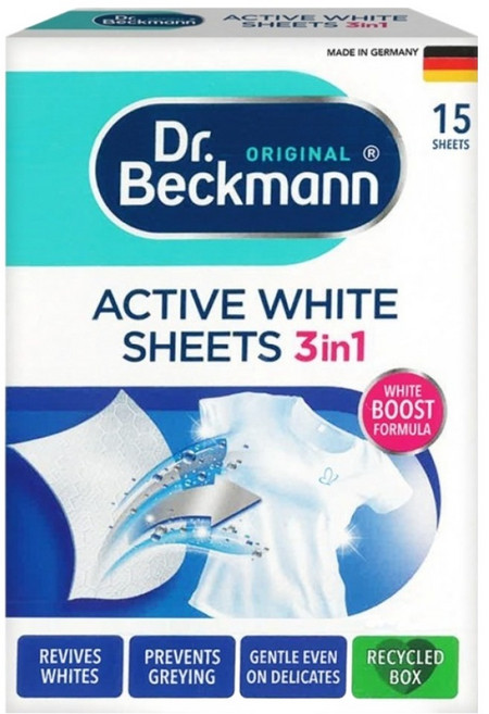 닥터베크만 화이트의류전용 케어시트, 1개