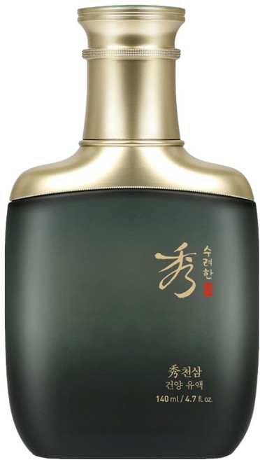 Sooryehan 秀雅韓 男用天蔘撫紋亮白乳液, 140ml, 1入