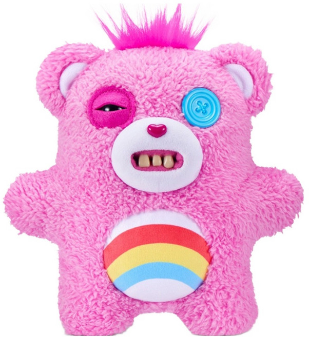 ZURU FUGGLER牙齒怪 彩虹熊系列, 款式隨機, 1個, 9吋