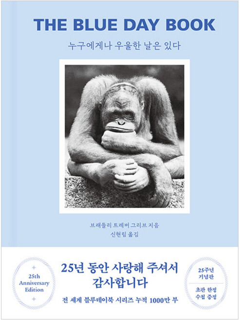 누구에게나 우울한 날은 있다(25주년 기념판):The Blue Day Book, 브래들리 트레버 그리브, 바다출판사