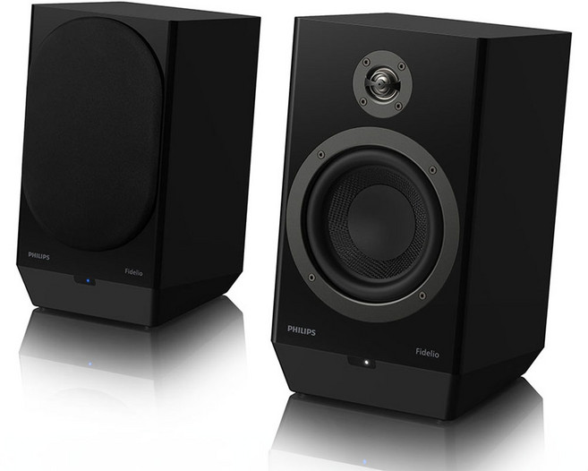 필립스 Fidelio FA3 유무선 블루투스 액티브 스피커 2p, 블랙, TAFA3/61