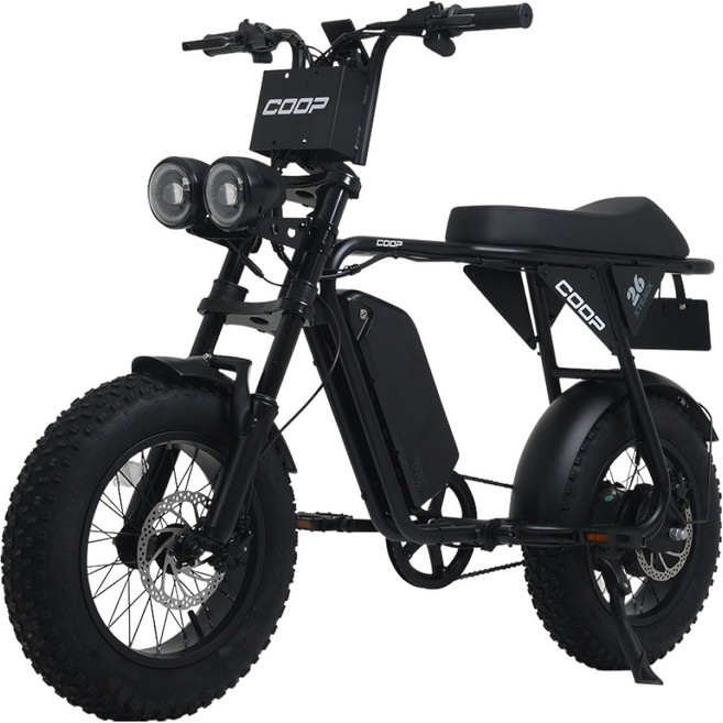 에이유테크 엑스트랙 몬스터 쿱 48V 15Ah 자토바이 고객직접설치, 오렌지, 스틸