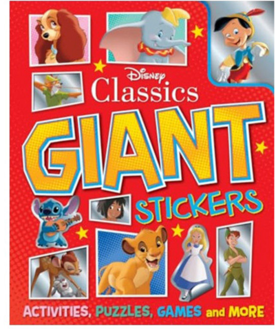Disney Classics : Giant Stickers Activities Puzzles Games and More, Autumn Publishing