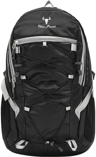 블루마운트 등산 아웃도어 백팩 30L APZ5001, 블랙