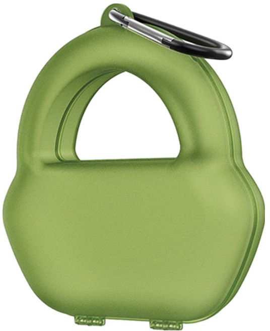 탑피아 튼튼한 에어팟맥스 케이스, 그린, 1개