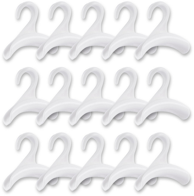 모던모어 아치형 다용도 가방 걸이, 화이트, 15개