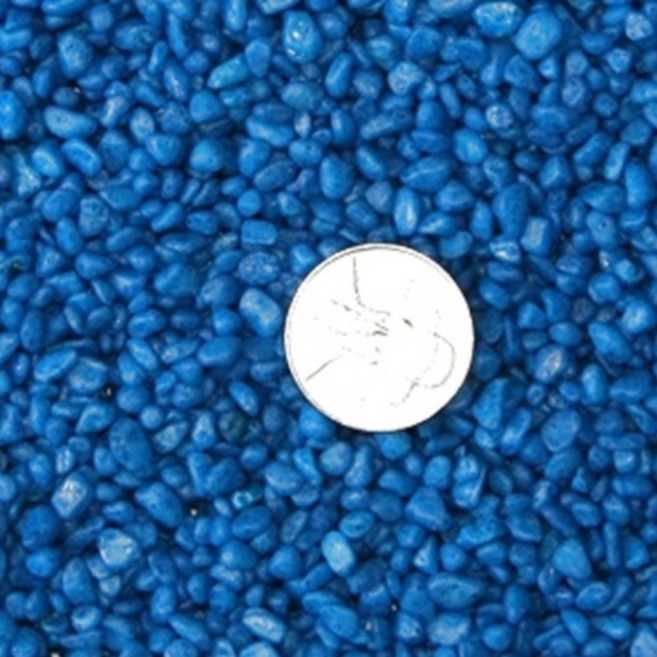 에스엔 칼라스톤 색돌 색자갈 파랑, 3개, 1kg