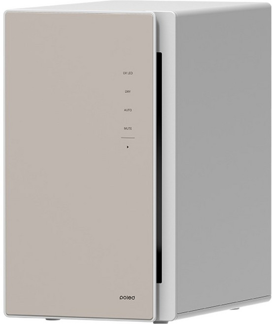 폴레드 픽셀 슬림업 UVC LED 젖병소독기 PXUVS41, 라이트베이지