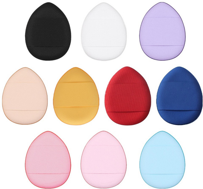 엘로브 쫀쫀 물방울 에어 쿠션 미니퍼프 10종 세트, 혼합색상, 1세트