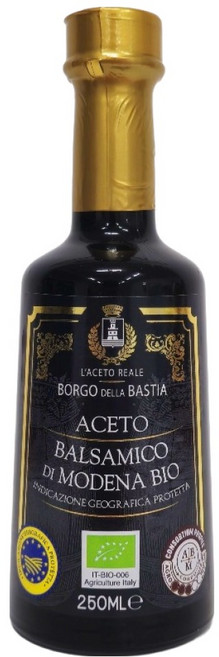 발베로 보르고 델라 바스티아 유기농 모데나 발사믹 식초 3돌체, 1개, 250ml
