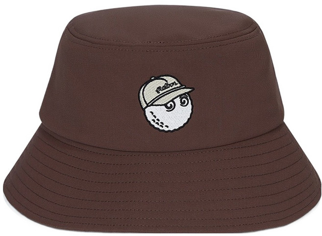 말본 남녀공용 로고 티 홀더 버킷햇