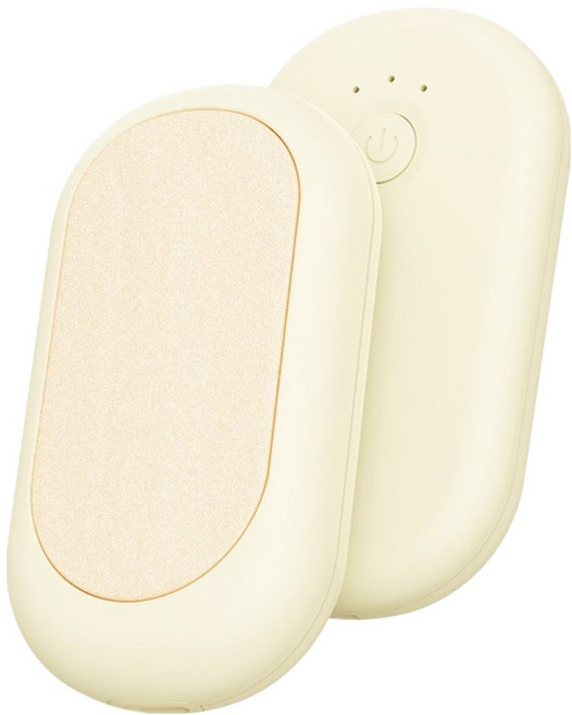 UTA 磁吸暖手寶, 白色, H16