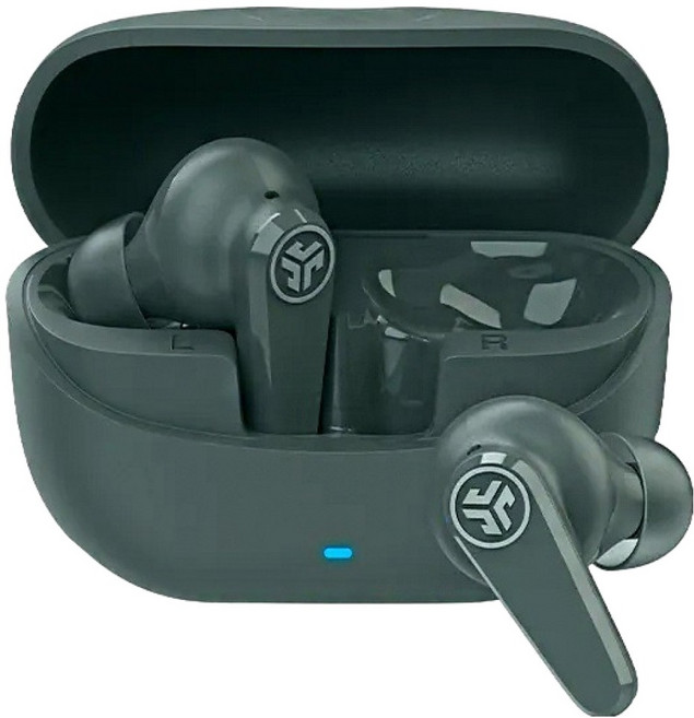 JLab GO PODS ANC Wireless 主動降噪 耳機 IP55 內建麥克風 Type-C 原廠保固18個月 33H Playtime 鼠尾草綠