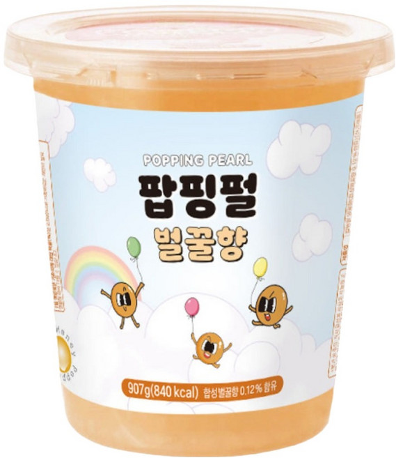 토핑스 팝핑펄 벌꿀향, 907g, 1개, 1개입