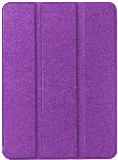 vXTRA 飛創 經典卡斯特3折式平板皮套, 格蕾紫, 1個