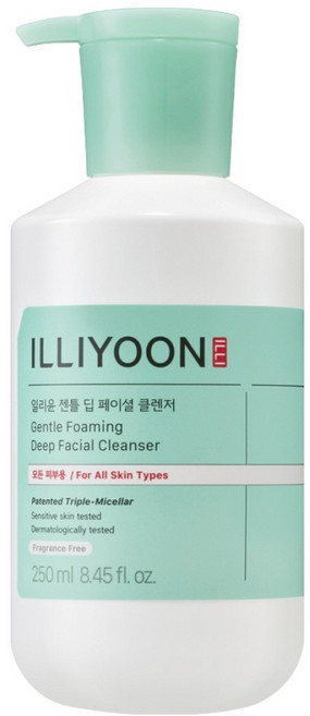ILLIYOON 一理潤 溫和深層潔面乳, 1個, 250ml