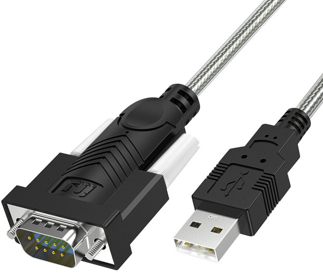 인네트워크 USB2.0 to RS232 시리얼 9핀 컨버터 케이블 1.8m, 1개
