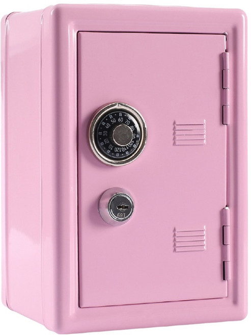 씨앤초이스 캐비닛 미니금고, 핑크, 1개