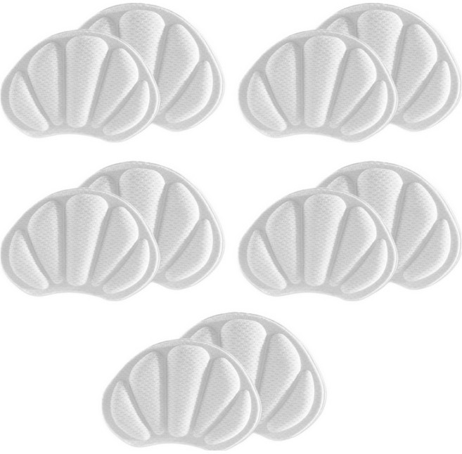 모던모어 뒤꿈치 까짐방지 쿠션, 화이트, 10개