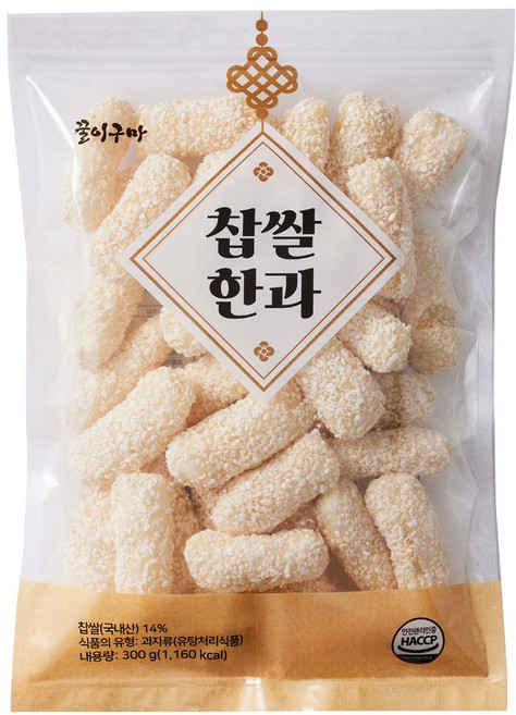 꿀이구마 찹쌀 한과, 300g, 1개