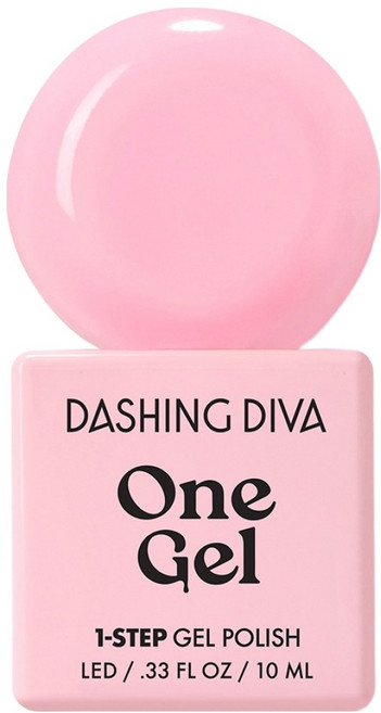 DASHING DIVA One Gel UV凝膠指甲油, C15 粉紅泡泡, 10ml, 1瓶