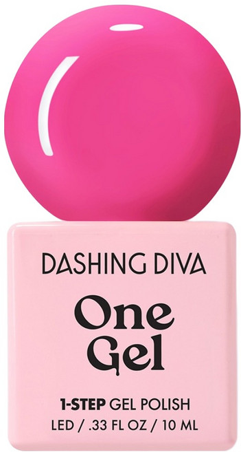 DASHING DIVA One Gel UV凝膠指甲油, C16 芭比電波, 10ml, 1瓶