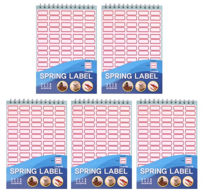 大光企業 線圈裝訂標籤索引貼紙 D106, 混合顏色, 5個, 15入