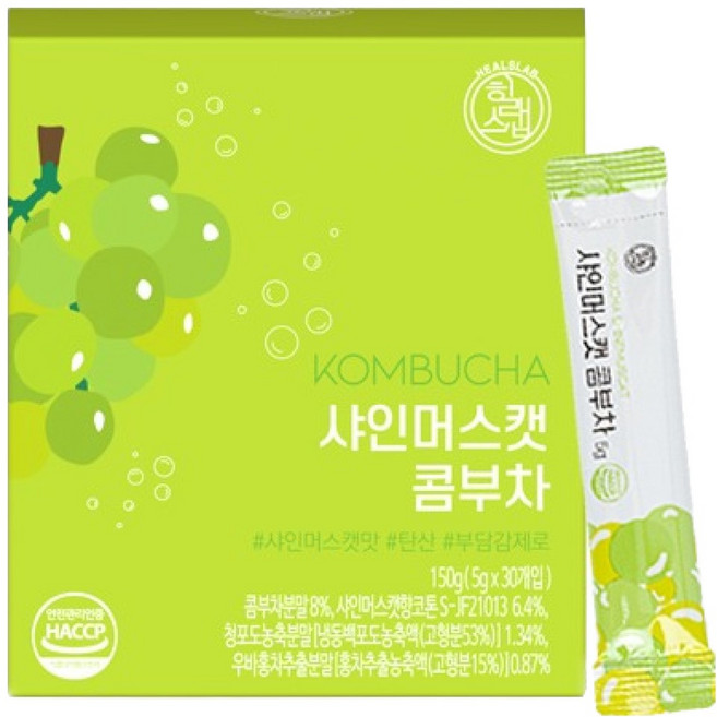 힐스랩 콤부차 샤인머스캣, 5g, 30개입, 1개