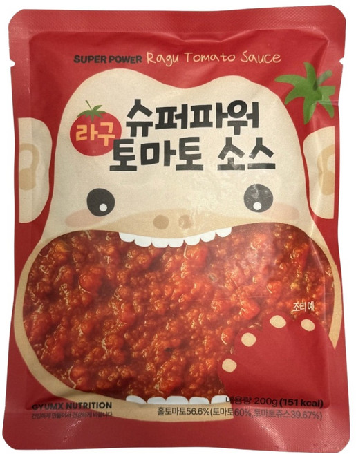 겸엑스 슈퍼파워 라구 토마토소스, 200g, 1개